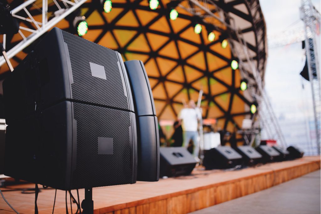 Renta de equipo de sonido para eventos